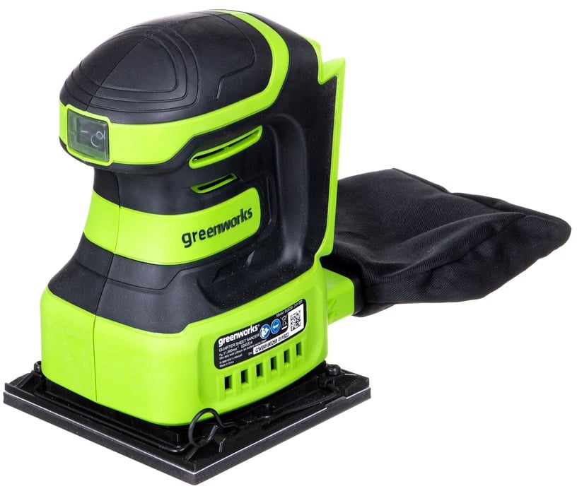 Аккумуляторная эксцентриковая шлифмашина Greenworks G24SS14, 24 В
