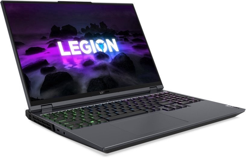 Ноутбук Lenovo Legion 5 Pro 82JD0090PB PL, i7-11800H, 16 GB, 1 TB, 16 ″, RTX 3070, черный/серый, en