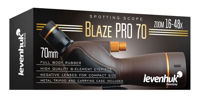 Монокль для наблюдения Levenhuk Blaze PRO 70, для охоты/для наблюдения за птицами/для наблюдения за живой природой