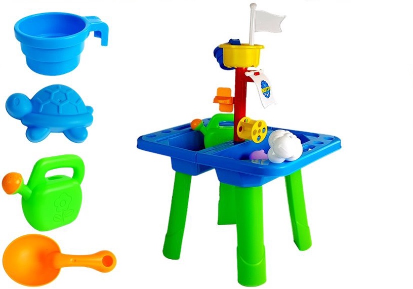 Mängulaud Lean Toys Sand & Water Play Table, mitmevärviline