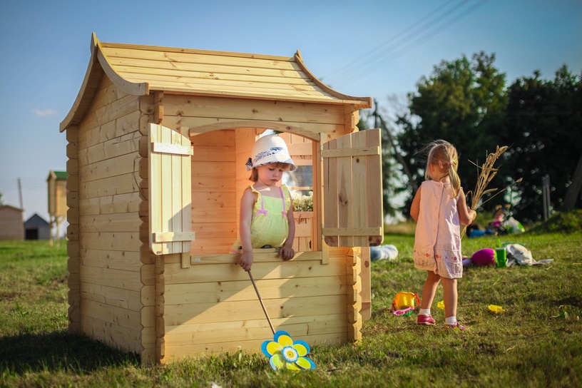 Puidust maja lastele Timbela M550-1, 1.1 m²