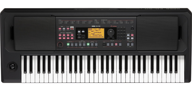 Sintezators Korg EK-50 Limitless, melna