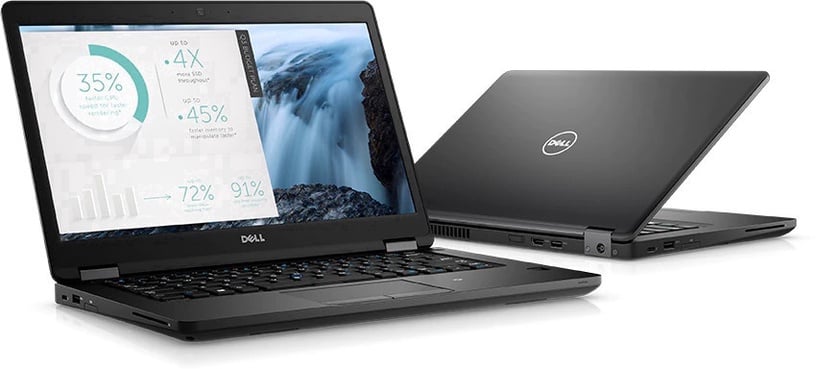 Ноутбук Dell Latitude 5480, oбновленный, переупакованный, Intel® Core™ i7-7600U, 8 GB, 256 GB, 14 ″, Intel HD, черный, en