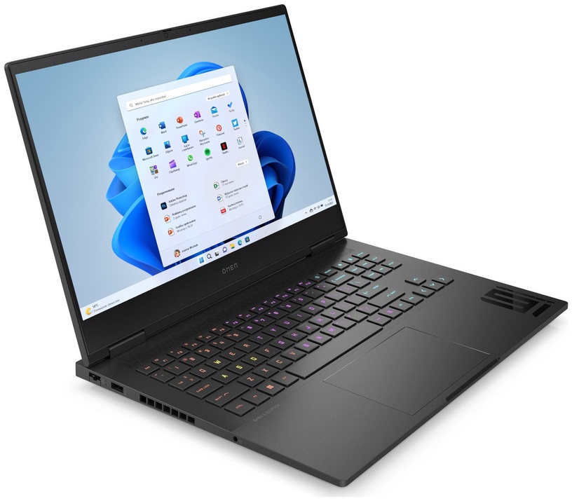 Sülearvuti HP Omen 16 wd0004nw, Intel® Core™ i7-13620H, 16 GB, 512 GB, 16 ", NVIDIA GeForce RTX 4060, must, en