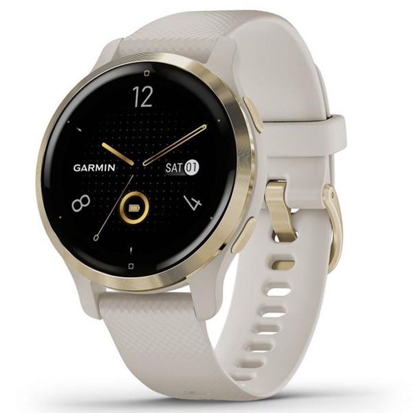 Viedais pulkstenis Garmin Venu 2s, zelta