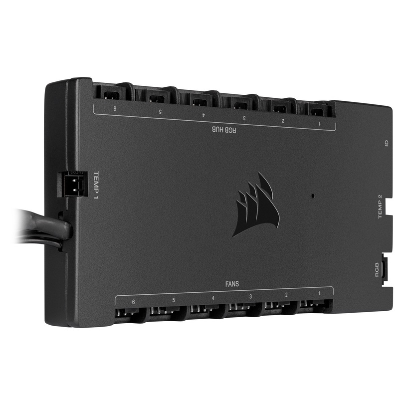 Kontrolieris Corsair iCUE Commander CORE XT CL-9011112-WW, melna