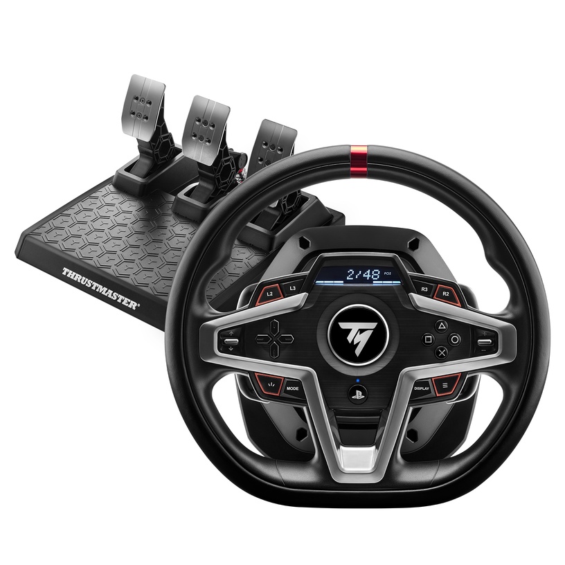 Игровой руль Thrustmaster T248 PC/PS4/PS5, черный