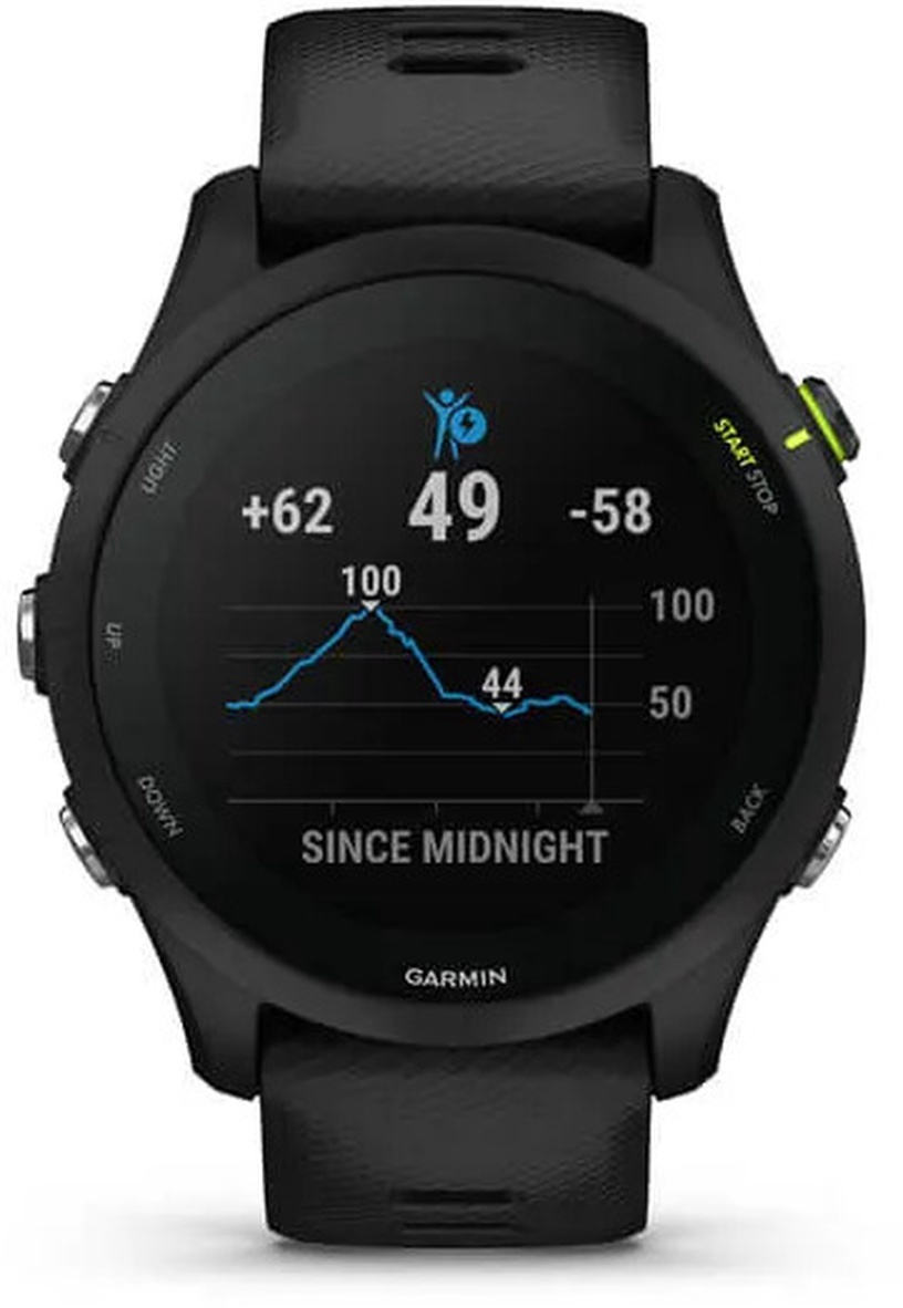 Умные часы Garmin Forerunner® 255 Music GPS 46mm, черный