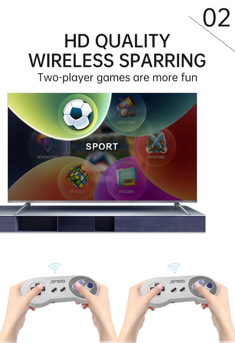 Spēļu dators HappyJoe SF900, HDMI