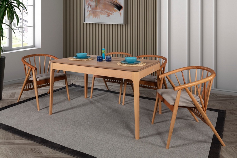 Ēdamistabas komplekts Kalune Design Felix, koka