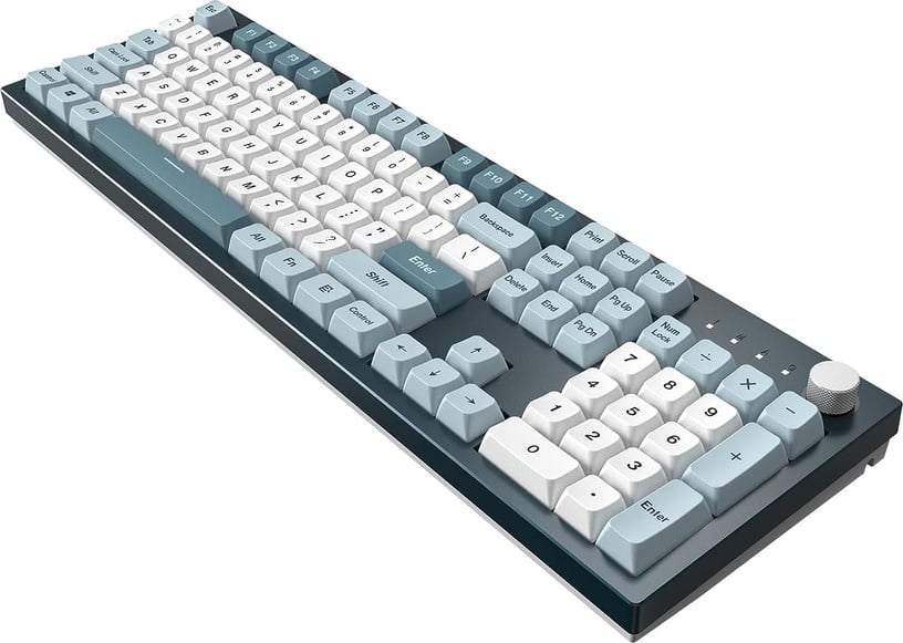 Klaviatūra Montech Freedom Gateron G Pro 2.0 YELLOW, Angļu (US), pelēka
