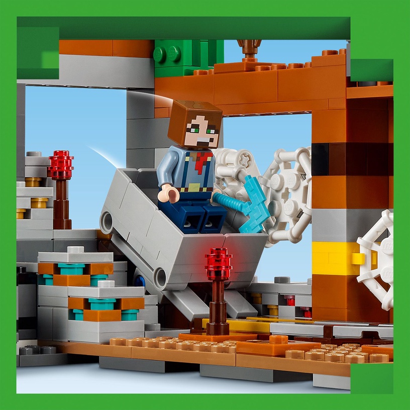 Konstruktor LEGO® Minecraft Badlandi kaevandusšaht 21263