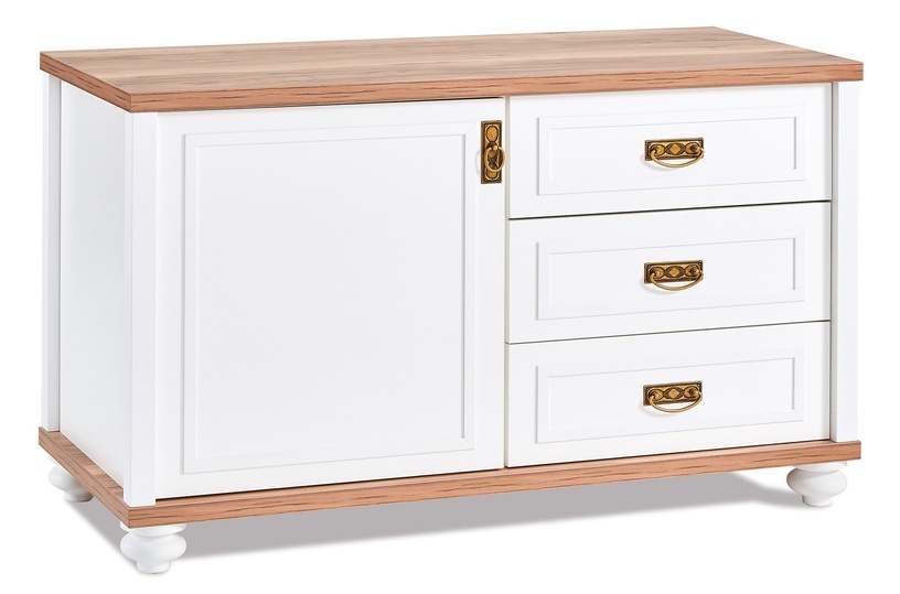 Комод Kalune Design Tiffany 1383, кремовый, 115 см x 49 см x 71 см