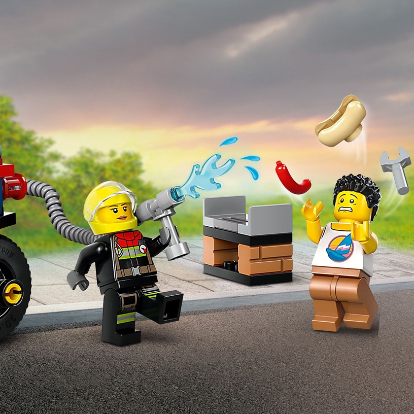 Конструктор LEGO® City Пожарно-спасательный мотоцикл 60410