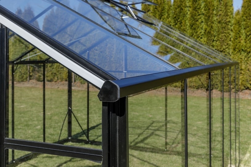 Kasvuhoone Gampre Sanus Glass XL-4, karastatud klaas, 1.50 x 2.90 m