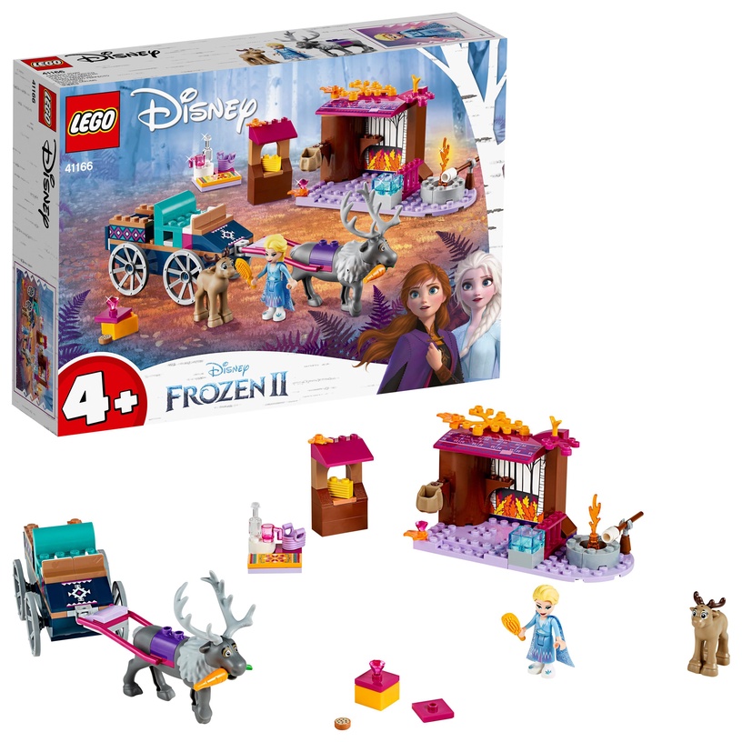 Конструктор LEGO® | Disney Princess™ Дорожные приключения Эльзы 41166, 116 шт.