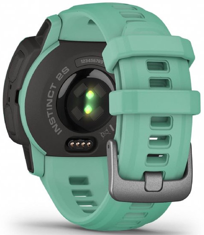 Умные часы Garmin Instinct 2S Solar 010-02564-02, зеленый