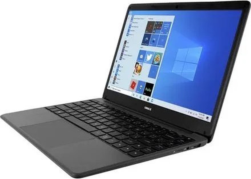 Sülearvuti Umax VisionBook N14R, Intel Celeron N4020, 4 GB, 64 GB, 13.3 ", Intel UHD Graphics 600, must, en