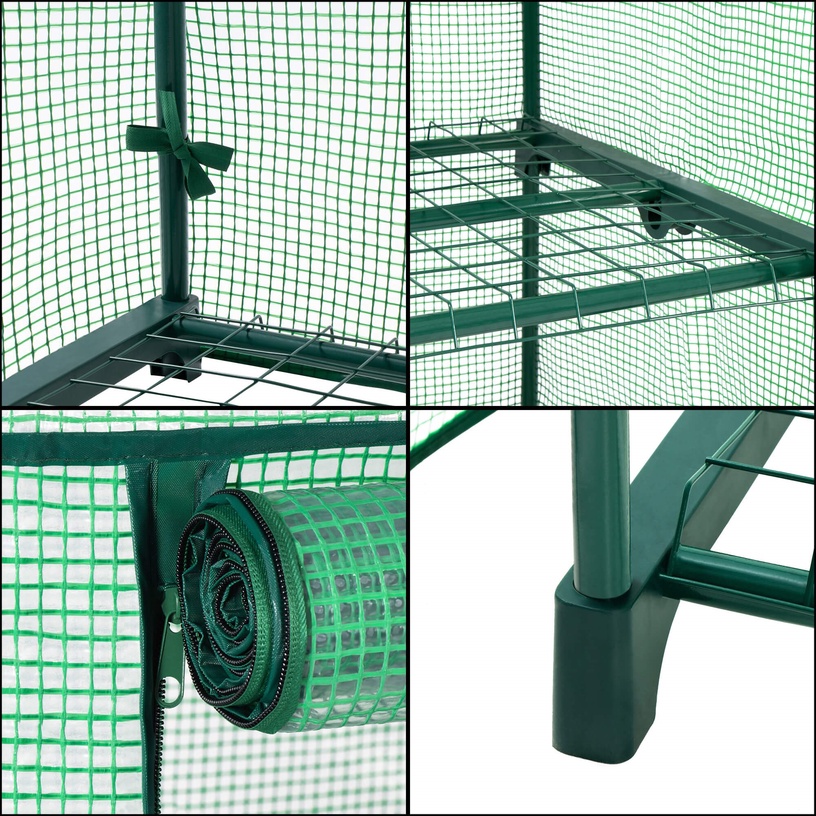 Мини теплица Springos, 70 см x 50 см x 160 см