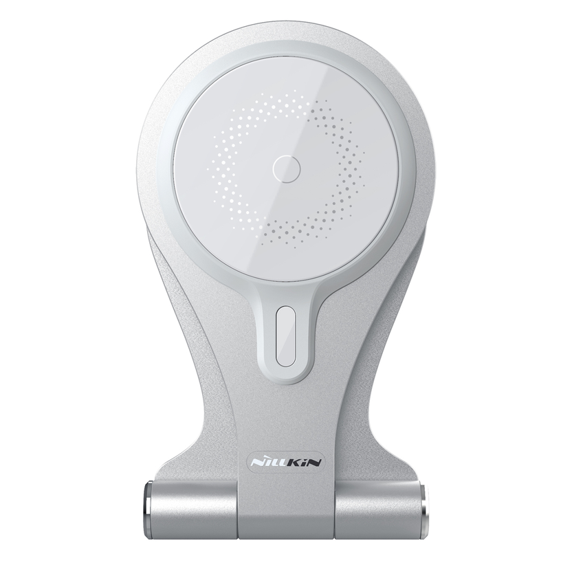 Беспроводное зарядное устройство Nillkin MagStand, Qi Wireless/USB-C female, серебристый
