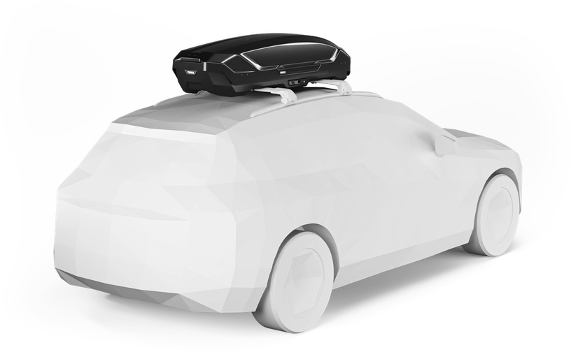 Katuseboks Thule Motion 3 Sport, must