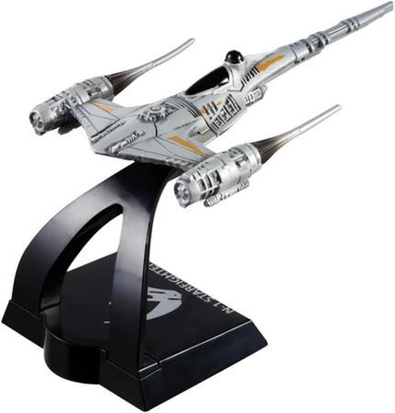 Космический корабль Mattel Star Wars Starship Select N-1 Starfighter, черный/серый