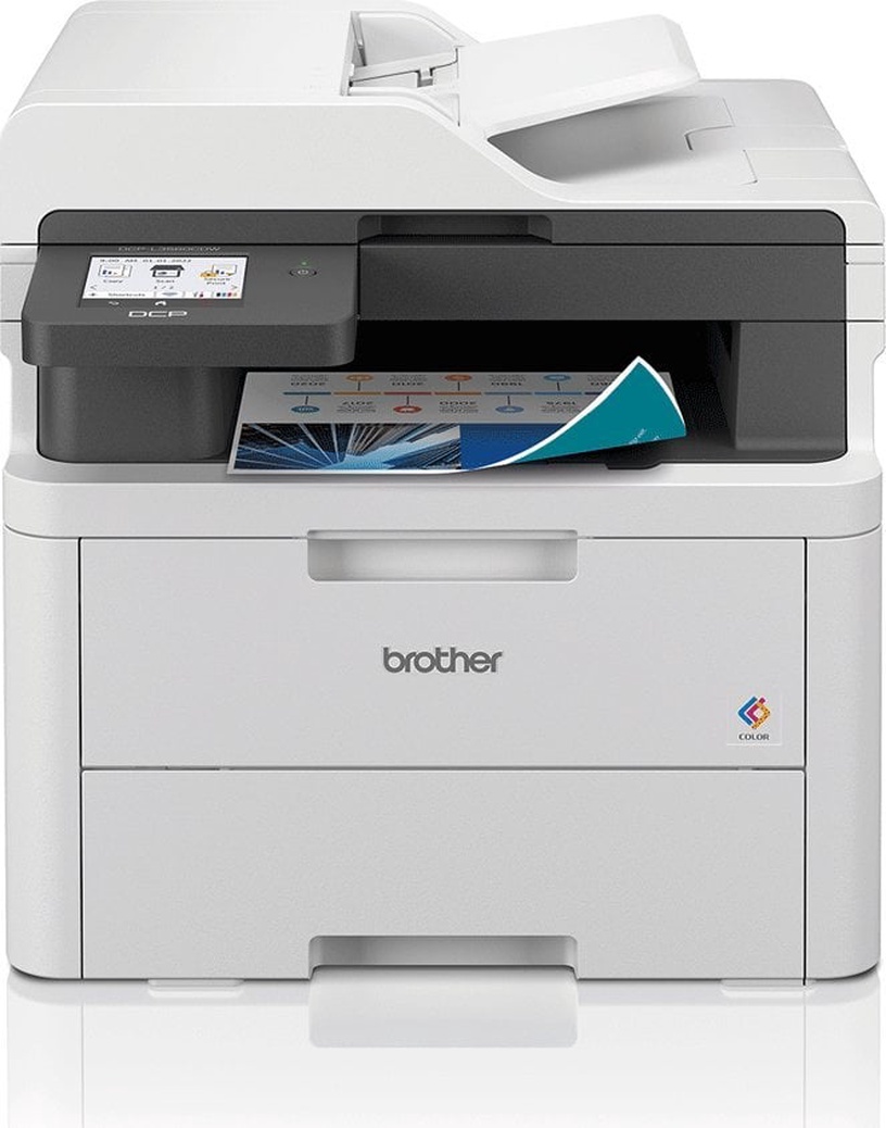 Daudzfunkciju printeris Brother DCPL3560CDWYJ1, lāzera, krāsains