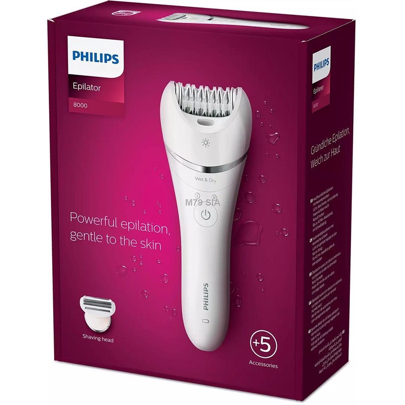 Epilaator Philips BRE710/00, valge