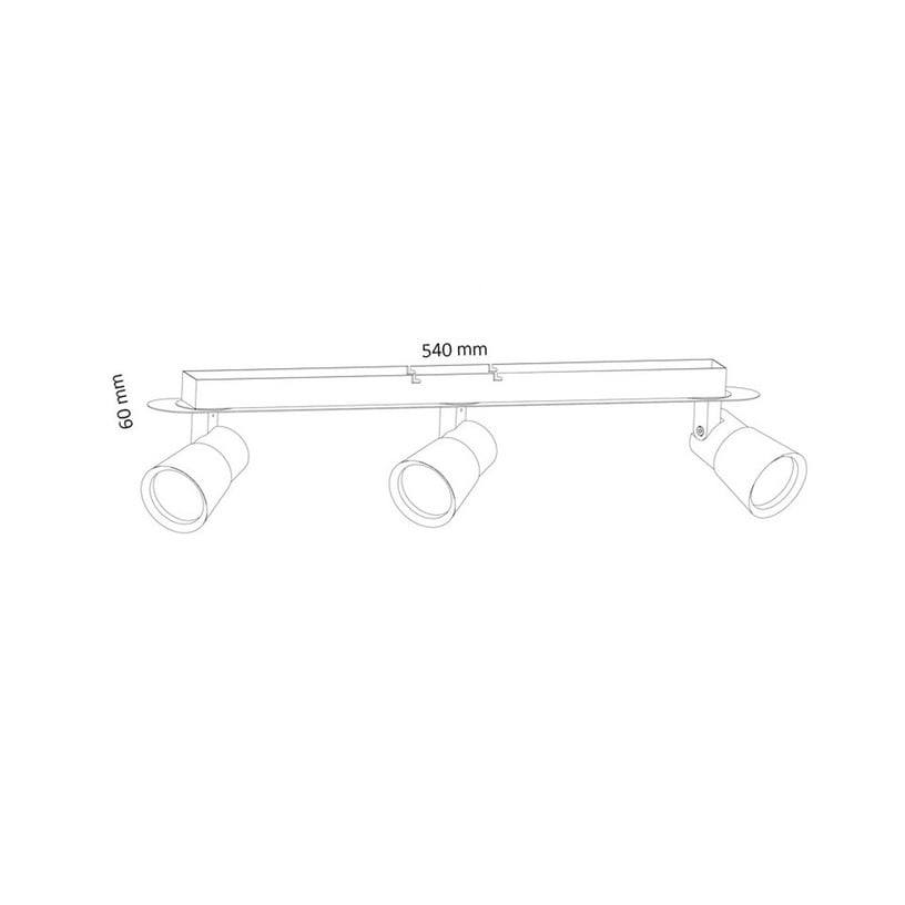 Lampa pārvietojams CristalRecord Iris 43-135-03-002, 35 W, GU10