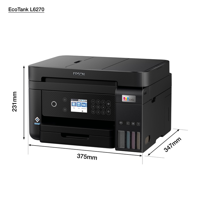 Daudzfunkciju printeris Epson ECOTANK L6270, tintes, krāsains