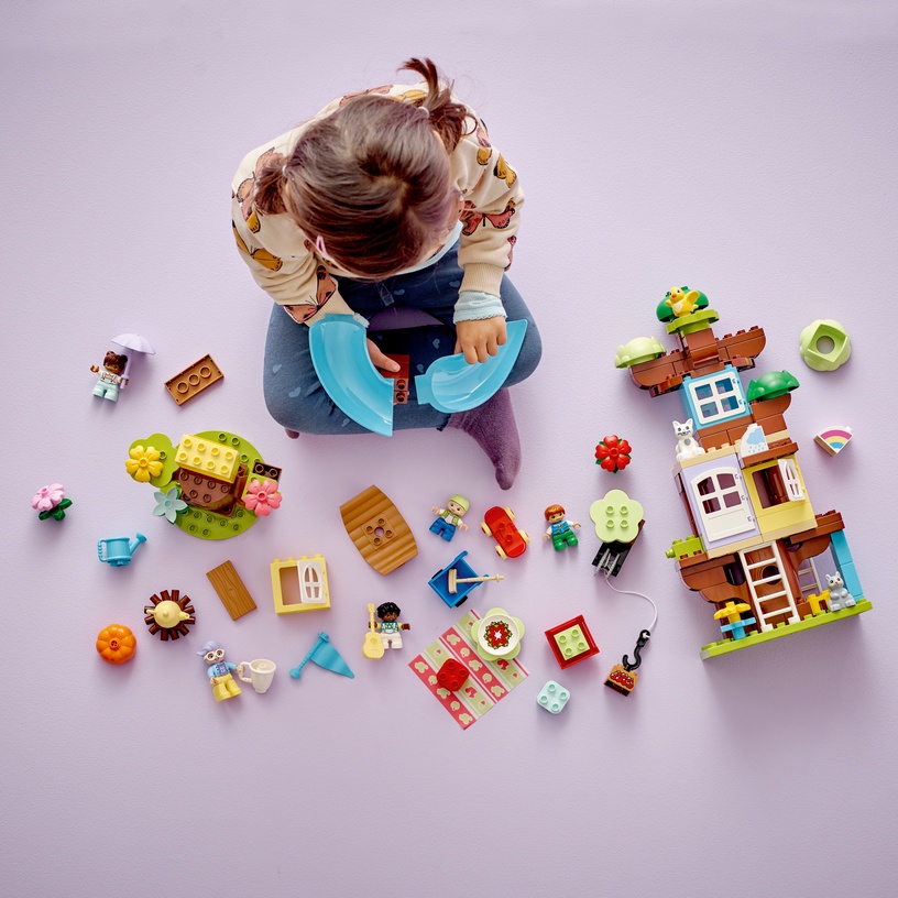 Конструктор LEGO® DUPLO® 3in1 Tree House 10993, 126 шт.