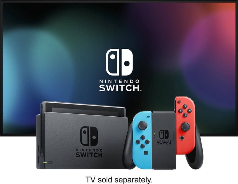 Mängukonsool Nintendo Switch Neon-Red/Neon-Blue, HDMI / Wi-Fi / USB Type A / USB Type-C, 32 GB