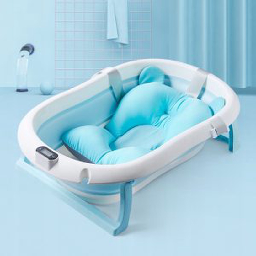 Складная детская ванночка Primabobo Premium, синий, 80 см