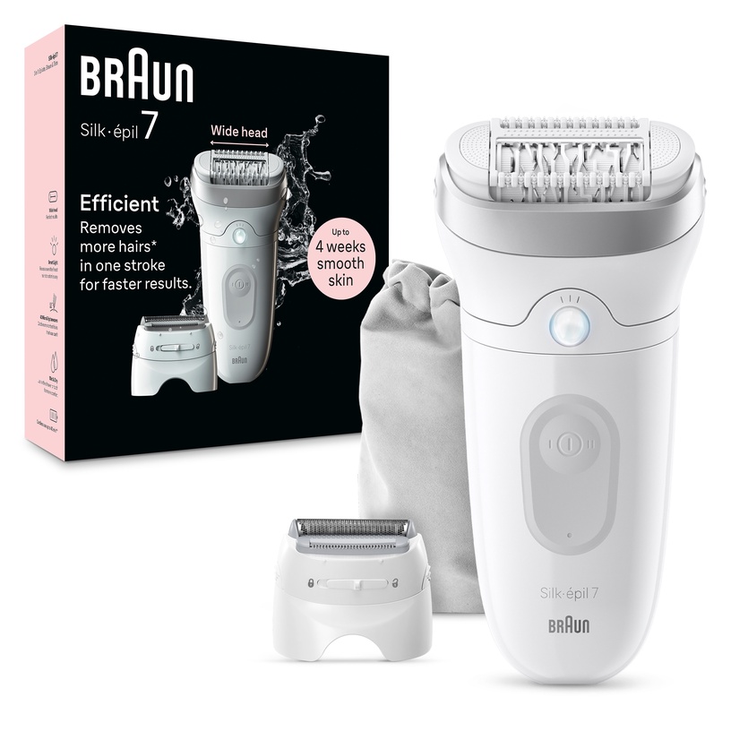 Epilaator Braun Silk•épil 7 SE7-041, valge