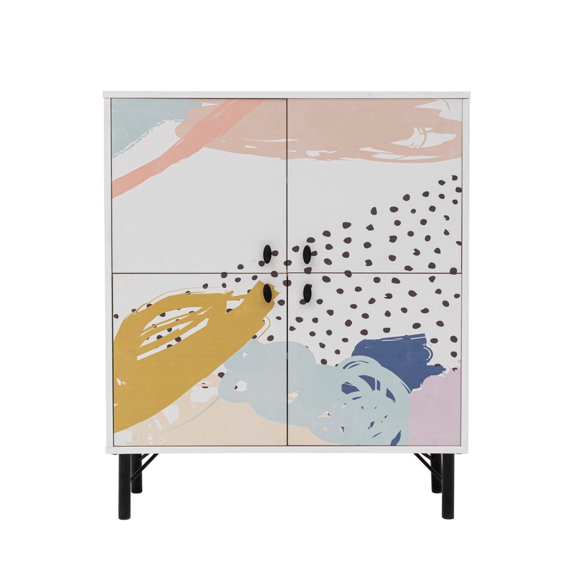 Шкафчики Kalune Design Multi Purpose Dot, белый/многоцветный, 36 см x 95 см x 111 см