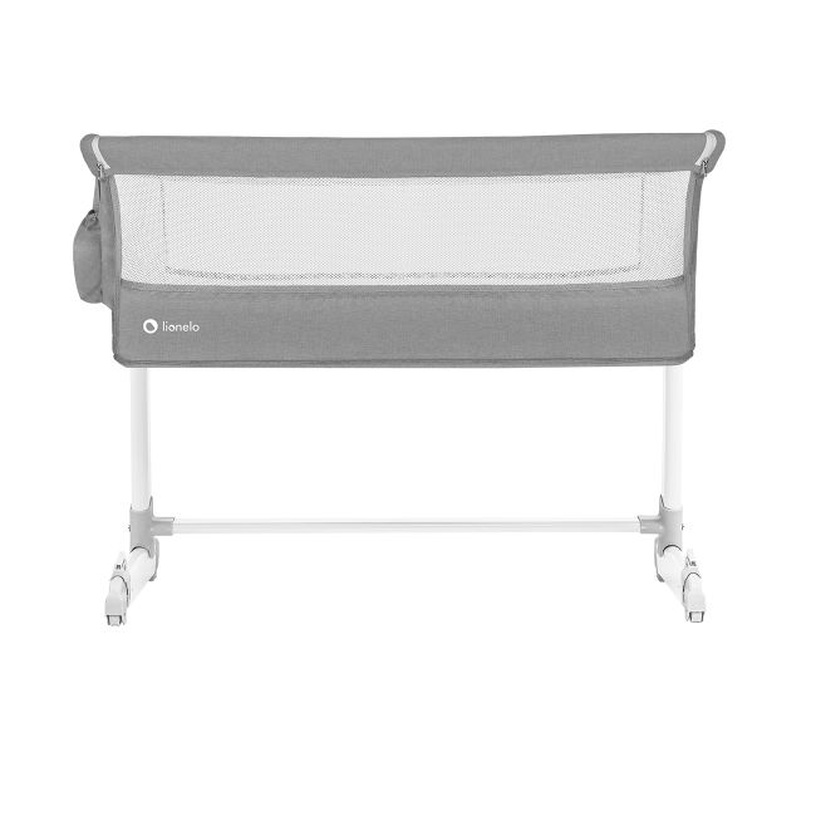 Детская кроватка Lionelo Theo Concrete, серый