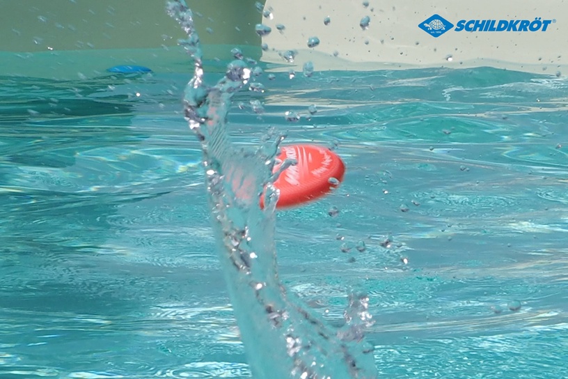 Komplekt Schildkrot Water Bouncer Tropical, sinine/punane/roheline, 3 tk