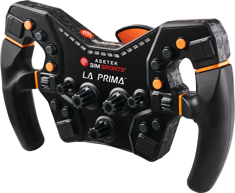 Mängurool Asetek SimSports La Prima Formula, must