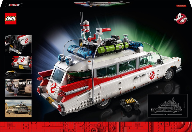 Konstruktors LEGO ICONS Ghostbusters™ ECTO-1 10274, 2352 gab.