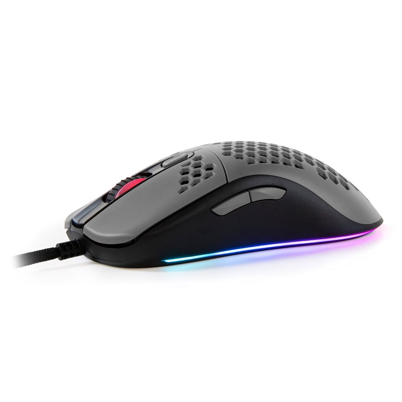 Игровая мышь Arozzi Favo Ultra Light, черный/серый