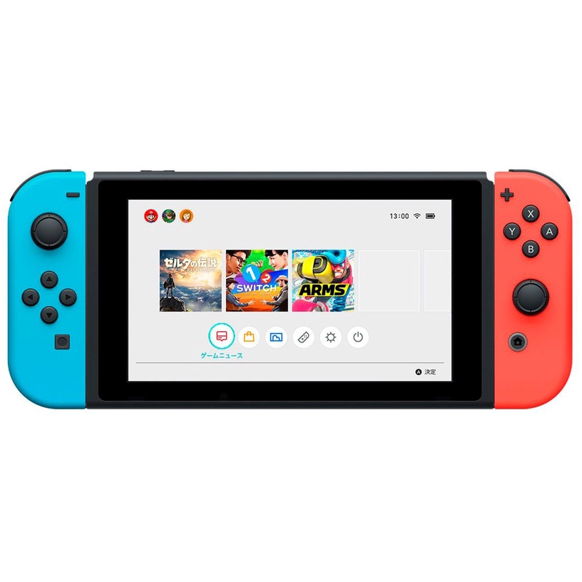 Mängukonsool Nintendo Switch Neon-Red/Neon-Blue, HDMI / Wi-Fi / USB Type A / USB Type-C, 32 GB