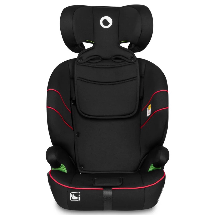 Turvatool Lionelo Levi i-Size, must/punane, 9 - 36 kg