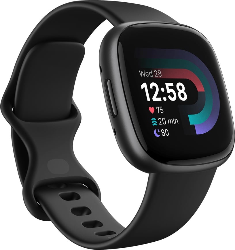 Nutikell Fitbit Versa 4 FB523BKBK, grafiit