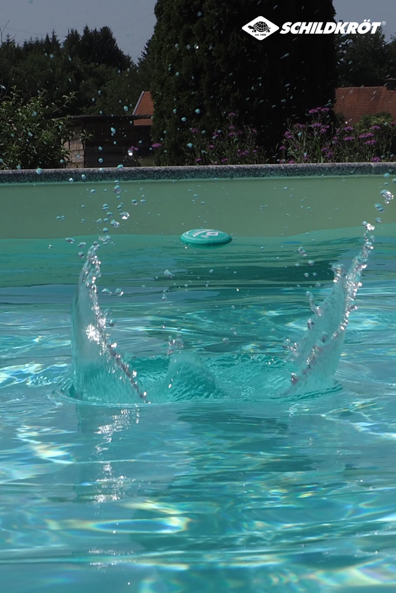Komplekt Schildkrot Water Bouncer Tropical, sinine/punane/roheline, 3 tk