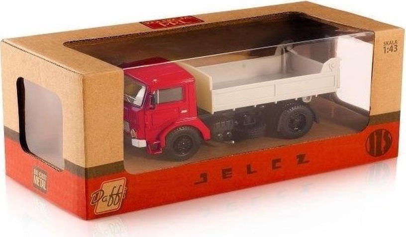 Игрушечная тяжелая техника Daffi Jelcz 317 512577, 1:43, белый/красный