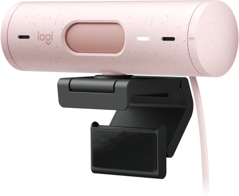Web kamera Logitech Brio 500, rozā, CMOS