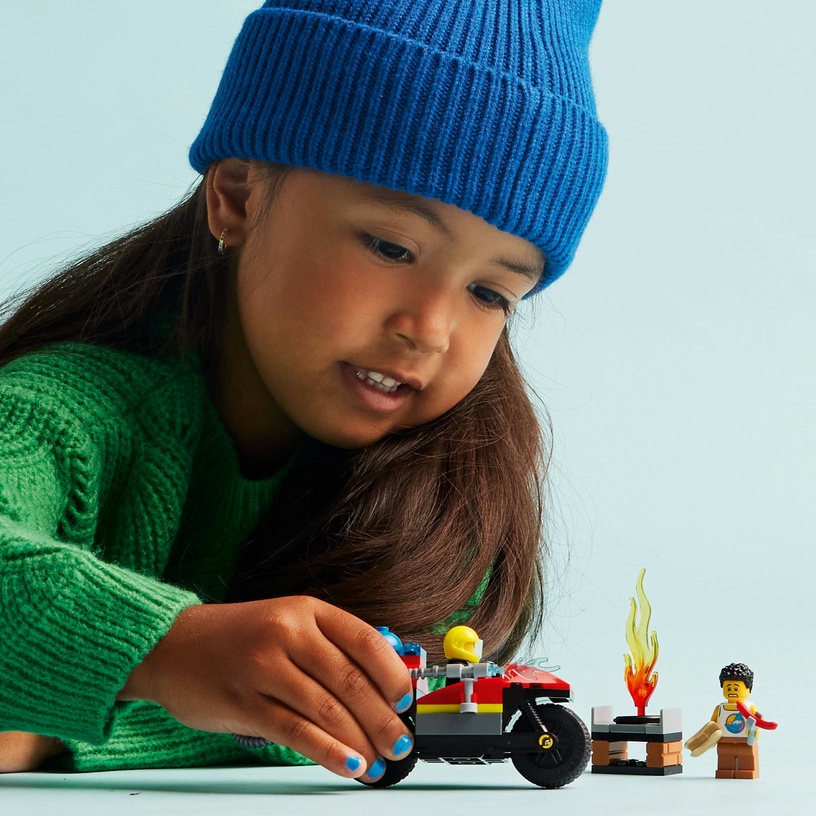 Конструктор LEGO® City Пожарно-спасательный мотоцикл 60410