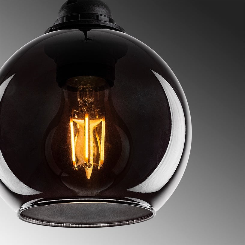 Lampa karināms Opviq Smoked 011, 120 W, E27