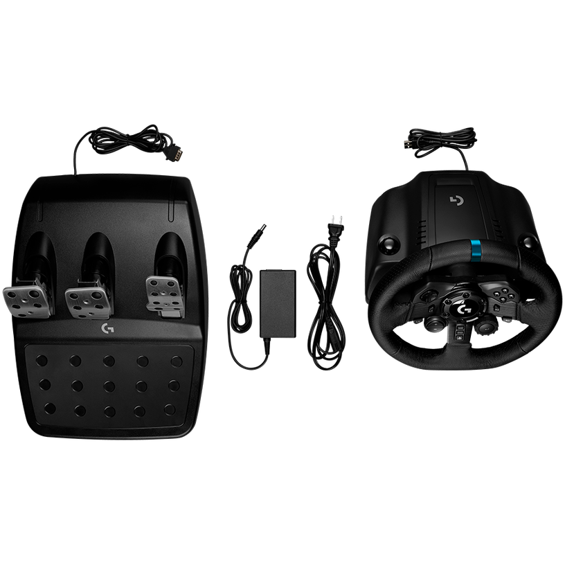 Игровой руль Logitech G923 PS4 / PC, черный