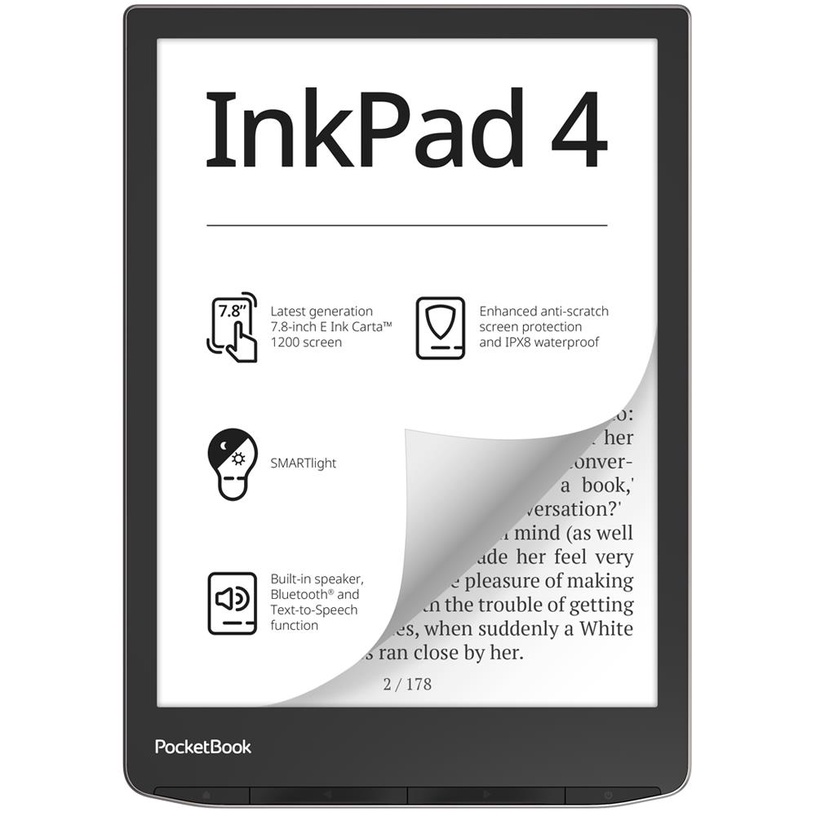Электронная книга Pocketbook InkPad 4, 32 ГБ